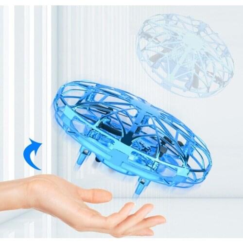 Children RC Quadcopter Flying Helicopter Magic Hand UFO Ball Aircraft Sensing Mini Induction Drone Kids Electric Electronic Toy