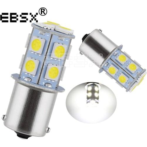 EBSX 300x 1156 Ba15s p21w 13 LED SMD 5050 1157 BAY15D P21/5W Car turn Signal Tail Turn Brake Bulbs Rear Backup Lights 12V White