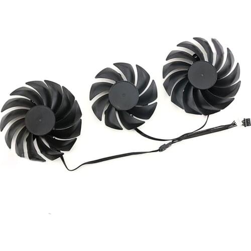 Cooling Fan Graphics Card Cooler Fan Replacement for RTX3080 3070 3060ti 3060 iGame Ultra Repair Accessories