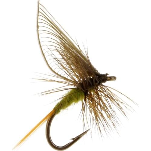 Fly Fishing Flies Floating Lures - Fishing Hooks Dry Flies for Herring Bass Carp Fishing