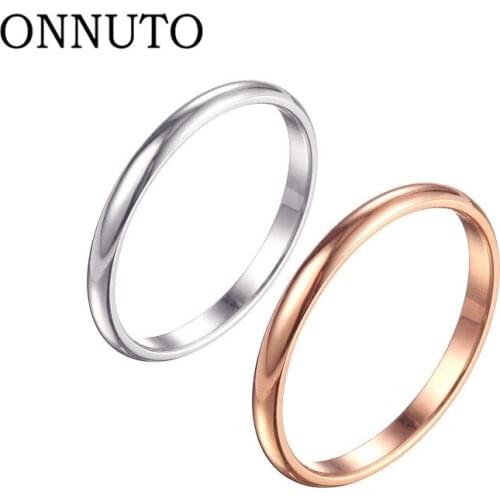New Fashion Super Fine Smooth Steel Titanium Ring Top Quality Sample Stainless Anniversary Loves Friends Rings Jewelry Wedding
