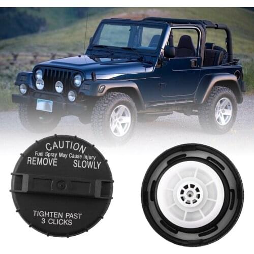 NEW-Non-Locking Gas Cap Fuel Filler Gas Cap for Jeep Wrangler JK TJ Grand WJ WK and Liberty Gas Cap for Liberty 52102464AA