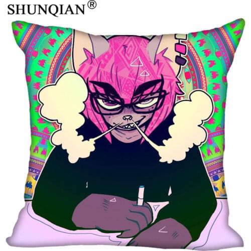 New Hot Custom lapfox trax Square Pillowcases zipper Fashion Custom Pillow Case Pillow Cover Decorative Pillowcase 40x40cm