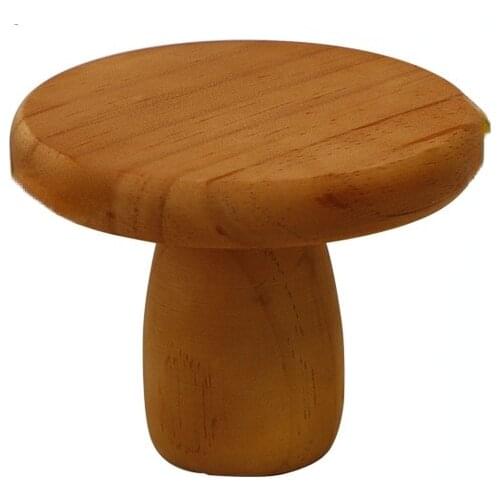 High foot solid wood cake plate creative fruit plate household dessert plate Japanese household tray pastry plate