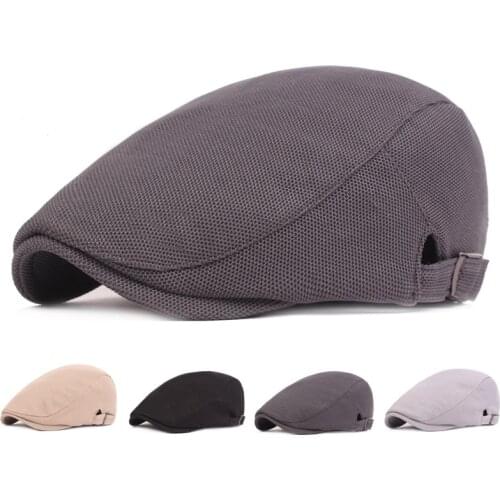 Casual Berret Man Mens Hats Retro Berets Hat for Women Cotton Visors Artist Cap Herringbone Flat Caps Artist Peaked Newsboy Cap