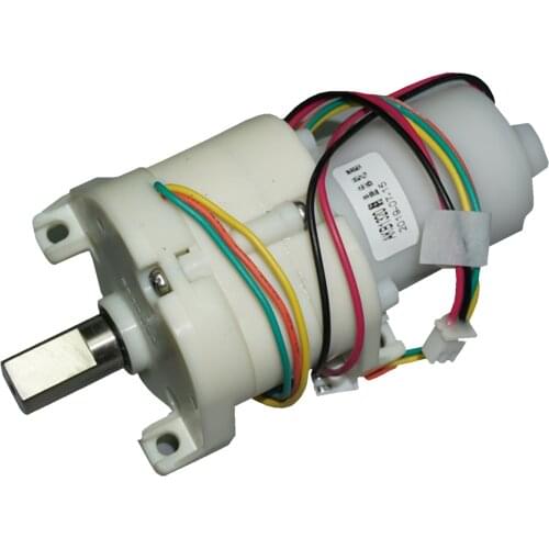 Mabuchi 385 high torque geared motor 5-12V Stainless steel gear position detection flip gear motor