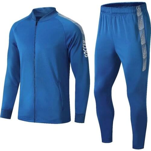 2019 Winter Football Tracksuits Men & Kids Long Sleeve Soccer Jerseys Children Outdoor Running Training Suits Players Sportswear