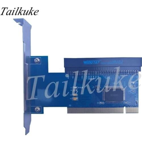 32 Bit PCI to 8 Bit ISA Card 62 Pin Transfer Board Gold Tax Control Card Sound Card with Extension Cord