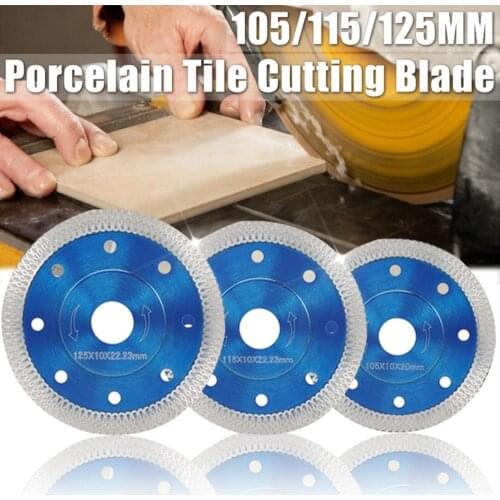 Turbo Diamond Saw Blade Disc Porcelain Tile Ceramic Granite Marble Cutting Blades For Angle Grinder Diamond Saw Blade 115mm