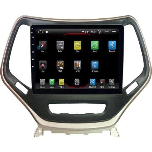 10.2" 2 din android 10 Car Radio Car DVD Player for jeep cherokee 2014-2019 head unit Car Audio Stereo BT USB 3G camera maps