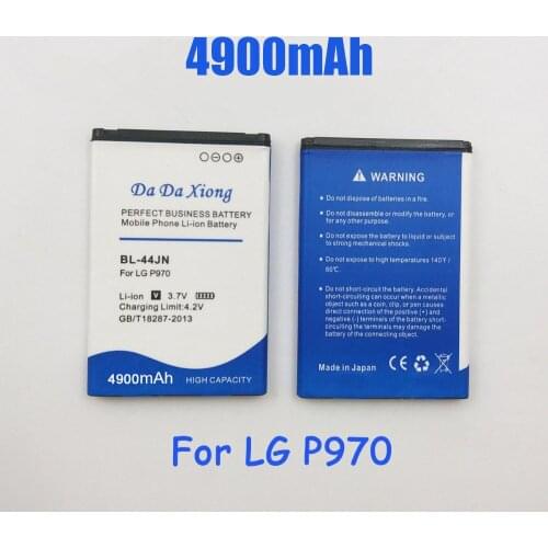 4600mAh BL-44JN BL44JN BL 44JN Battery for LG P970 P690 P693 E730 E510 C660 P698 C660 MS840 L5 E400 E610 L3 E400 L5 E612 Bateria