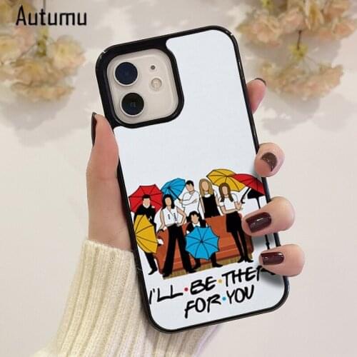 Phone Case for iPhone 12 mini X XS XR 11 Pro Max SE 2020 5 6S 7 8 Plus Samsung Galaxy S8 S9 S10 S20 S21 Friends TV series Cover