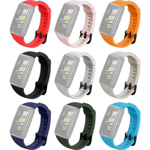 Multicolor Silicone Strap Wristband Watch Band Wrist Strap For Honor Band 6 Smart Wristband Accessories