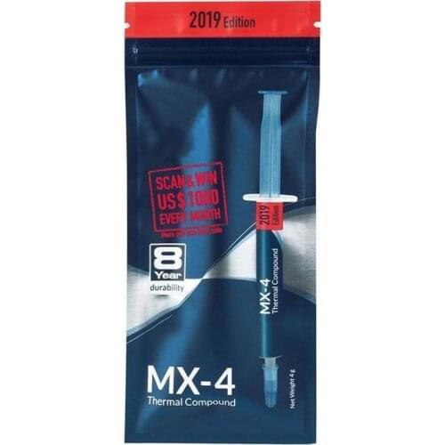 Arctic MX-4 4g Thermally Conductive Silicone, Used For Intel Processor CPU Thermal Paste Notebook Computer Thermal Paste