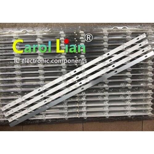 Novo conjunto = 20 60 PCS 8LED (6 V) tira conduzida luz de fundo para L40F3301B L40P-F 4C-LB4008-HR01J 40D2900 40HR330M08A6 V8 L