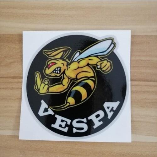 Motorcycle Stickers Emblem Side Fairing Cover Decorated Decals Case Waterproof Car for Vespa BEE LX 125 150 GTS300 S Sprint