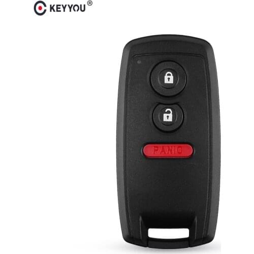 KEYYOU New 3 Button Keyless Entry Remote Key Shell Car Key Case Car Auto Replacement For Suzuki SX4 SX-4 XL-7
