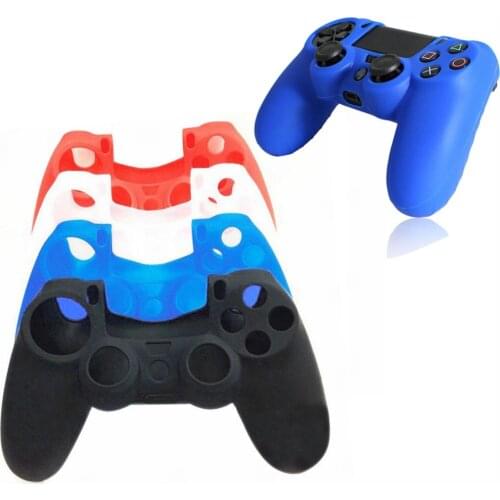Bevigac Silicone Protective Skin Cover Case Shell for Sony Playstation PS4 Play Station PS 4 Dualshock 4 Game Gamepad Joystick