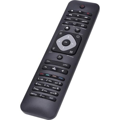 Replacement TV Remote Control Suitable For Philips 242254990467/2422 549 90467 Black Television Remote Controller