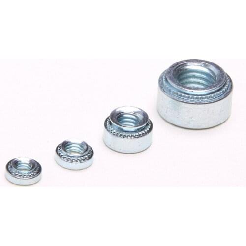 25PCS Pressure Riveting Nut High Quality Pressure Riveting Pieces Of Environmental Galvanized Carbon Steel M3-2 thickness >1.4mm