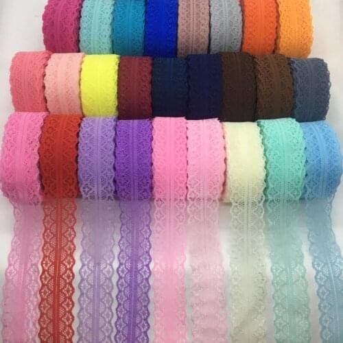 10Y 3cm 26 Colors Lace Webbing Ribbons for Handmade Craft Sewing Wedding Party Easter Marriage Deco Gift Floral Packing