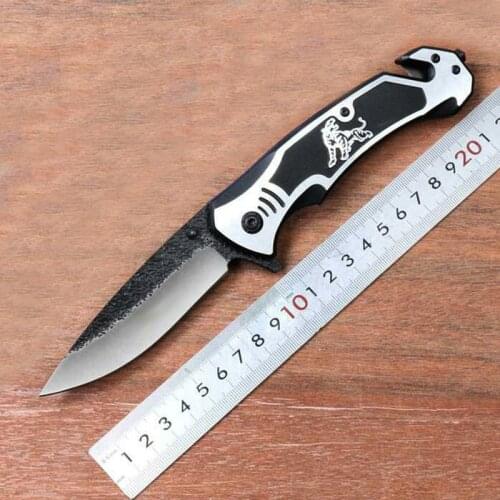 Brand Mini Folding Blade Knife Titanium Black Stainless Steel Blade Wood Handle Camping Knife Survival Poctet Knives EDC Tool