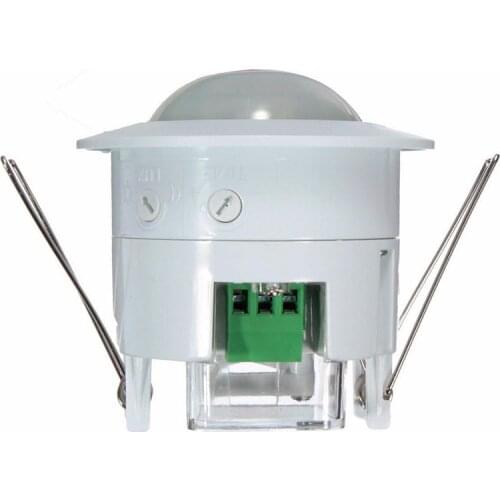 Home Security Alarm Systen 360 Degree Infrared PIR Detection IR Recessed Motion Sensor Detector Auto Light Switch Motion Sensor