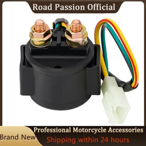 Road Passion Motorcycle Starter Solenoid Relay ignition switch For ARCTIC CAT ATV 150 250 DVX 300 For YAMAHA RAPTOR 90 YFM90