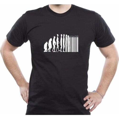 T Shirts Human Evolution Banksy Mankind Monkey Barcode Capitalism Anarchy Tee shirt Design Website