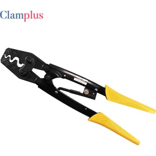 HS-38 Japanese Style Ratchet Crimping Pliers forTerminal 5.5-38mm² 10-2AWG，Hand Crimper Tools for Non Insulated Connectors