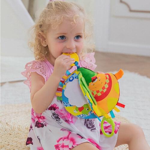 2019 Baby Animal Cloth Book New Infant Kid Intelligence Development Toy Forest Sky Educational Bed Cognize Books Gift