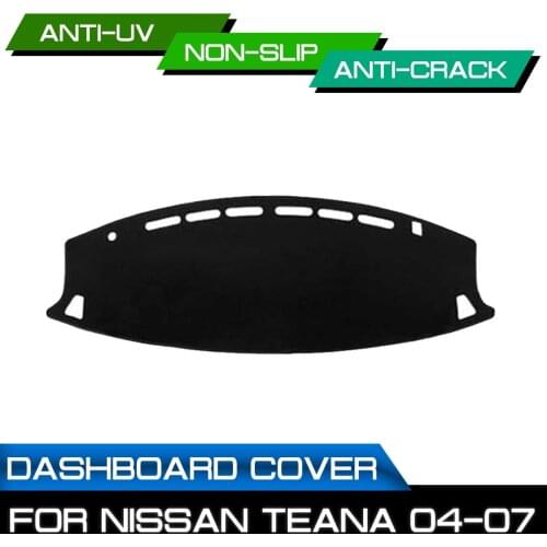 Car Dashboard Mat for Nissan Teana 2004 2005 2006 2007 Anti-dirty Non-slip Dash Cover Mat UV Protection Shade