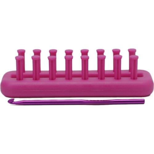 Rectangle Scarf Knitting Loom Kit Set Sewing Needle Scarves DIY Craft Tool