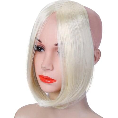 AILIADE 2020 Synthetic Long Hair Bangs Clip in Sweeping Side Fringe Fake Extensions Natural Hairpiece For Women Daily/Party