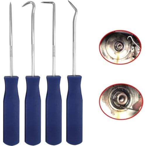 Durable 4PCS Car Remover Tool Set Auto Car Pick and Hook Set O Ring Oil Seal Gasket Puller Remover Craft Hand Mechanic Tools