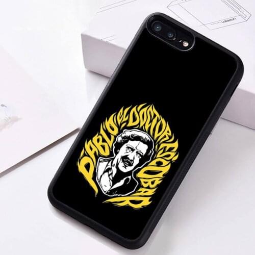 Narcos TV Series Pablo Escobar Phone Case Rubber For iphone 12 11 Pro Max Mini XS Max 8 7 6 6S Plus X 5S SE 2020 XR cover