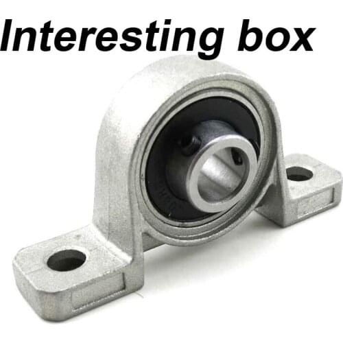 Vertical horizontal bearing seat Miniature bearing with ball bearing 8mm small vertical bearing seat bracket