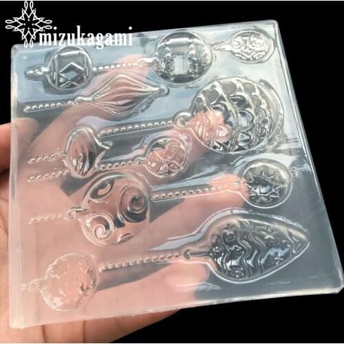 1pcs UV Resin Jewelry Liquid Silicone Mold Christmas Balloon Toies Resin Charms Molds For DIY Intersperse Decorate Making