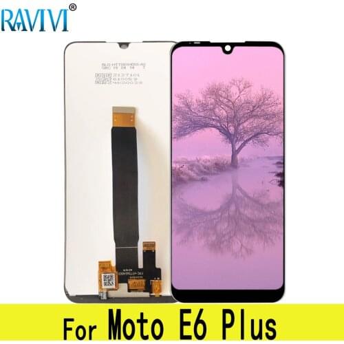 6.1'' LCD For Motorola Moto E6 Plus LCD Display Screen Digitizer Assembly Replacement For Motorola E6 Plus