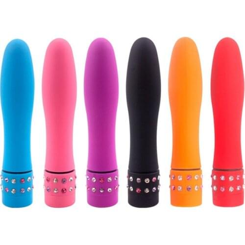 6 Colors 1/12 Speed Mini Bullet Vibrator for Women Waterproof Clitoris Stimulator Dildo Vibrator Sex Toys for Woman Sex Products