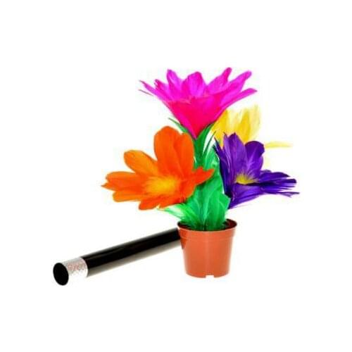 Jumbo Magic Cane to Flower (Stage version) - Magic Trick,Accessories,mentalism,stage magic props,close up,comedy