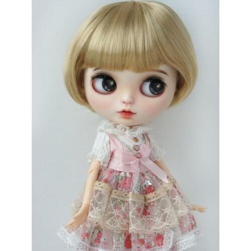 JD478 1/4 1/3 Cute BoBo hair with full bang BJD wig size 7-8inch 8-9iinch doll hair High quanlity fashion doll wigs