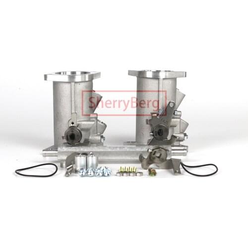 SherryBerg FAJS 50IDA 50MM IDA Throttle Bodies replace 50mm FOR EMPI Weber dellorto carb Without Injectors TOP quality 50 IDA