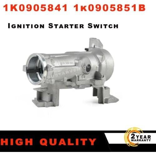 Ignition Starter Switch & Steering lock For VW Jetta Golf MK6 Eos Tiguan Audi R8 A3 TT Quattro 1K0905841 1K0905851B