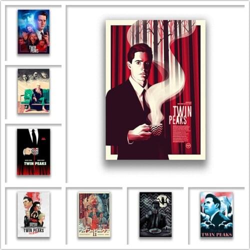 Twin Peaks Posters Wall Stickers White Coated Paper Home Decoration High Definition room decoration
