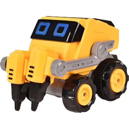 RC Car Programmable 2.4GHz Stunt Engineering Vehicle Construction Dump Truck With Music Light Dancing RotatE Engineering Vehicle