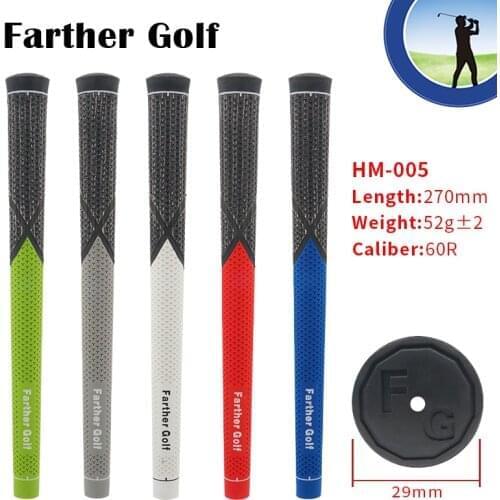 FARTHER Golf Grips rubber and Carbon Yarn Cord Golf Iron Grips 10PCS/lot 5colors for choice