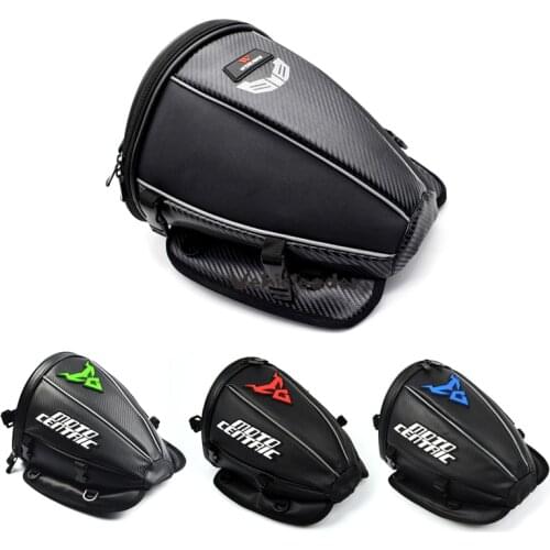 Motorcycle Durable Rear Seat Bag Suitcase Travel Shoulder Luggage Waterproof Motorbike Backpack Tail Tank Bag Leather Sports