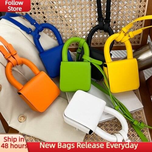Super Mini Crossbody Bags Women Branded Designer Messenger Bags PU Leather Fashion Mini Handbags Luxury Shoulder Messenger Bags
