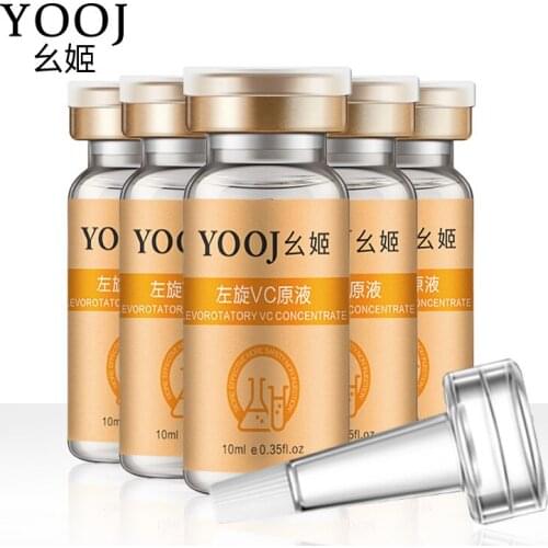 Vitamin C Serum Whitening and Anti-Aging Fade Spots Removing Freckle Anti Winkles Moisturizing Face Cream VC